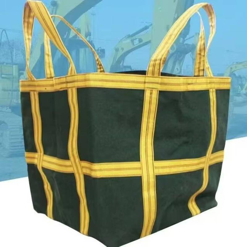 Nylon Hebesack Wiederverwendbarer Hebesack – Langlebiger Hebesack, Hebesack-Web-Segelsack Für Kranplattform Gabelstapler, Reißfester Stark Tragender Sack, Für Industrielle Handhabungswerkzeuge(80X80X9 von DUOAZJL