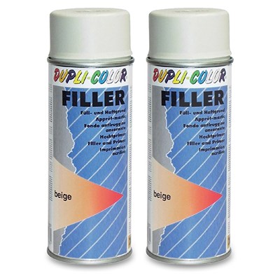 Dupli Color 2x 400 ml Filler beige [Hersteller-Nr. 191831] von DUPLI COLOR