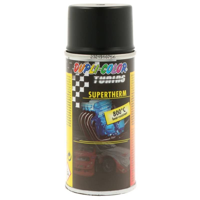 DUPLI-COLOR 133770 Supertherm schwarz 800°C 150 ml von Dupli-Color