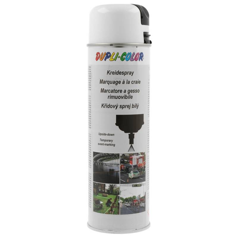 DUPLI-COLOR 133985 Kreidespray weiß 500 ml von Dupli-Color