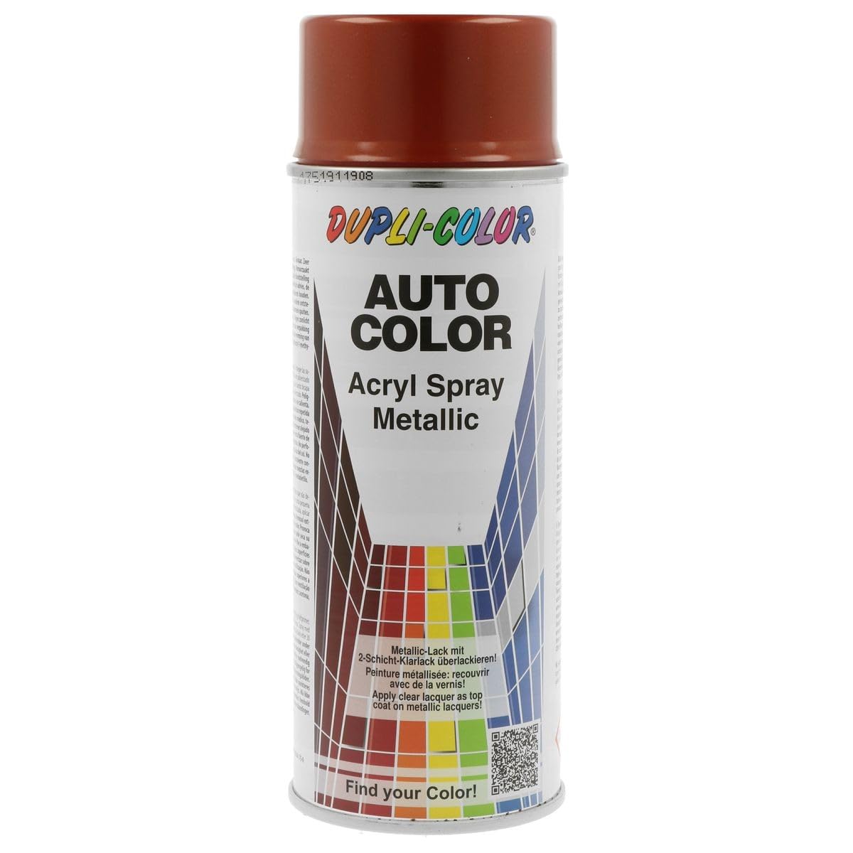 DUPLI-COLOR 141126 AUTO COLOR 50-0081 rot metallic 400 ml von DUPLI-COLOR