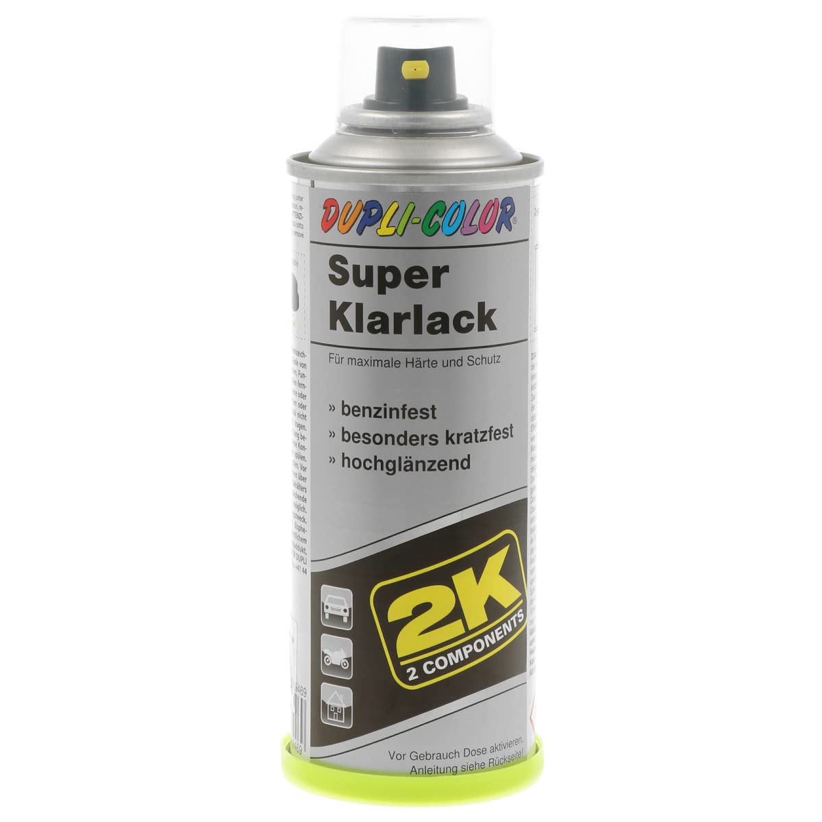 DUPLI-COLOR 369469 2K SUPER KLARLACK transparent hochglänzend 160 ml von DUPLI-COLOR