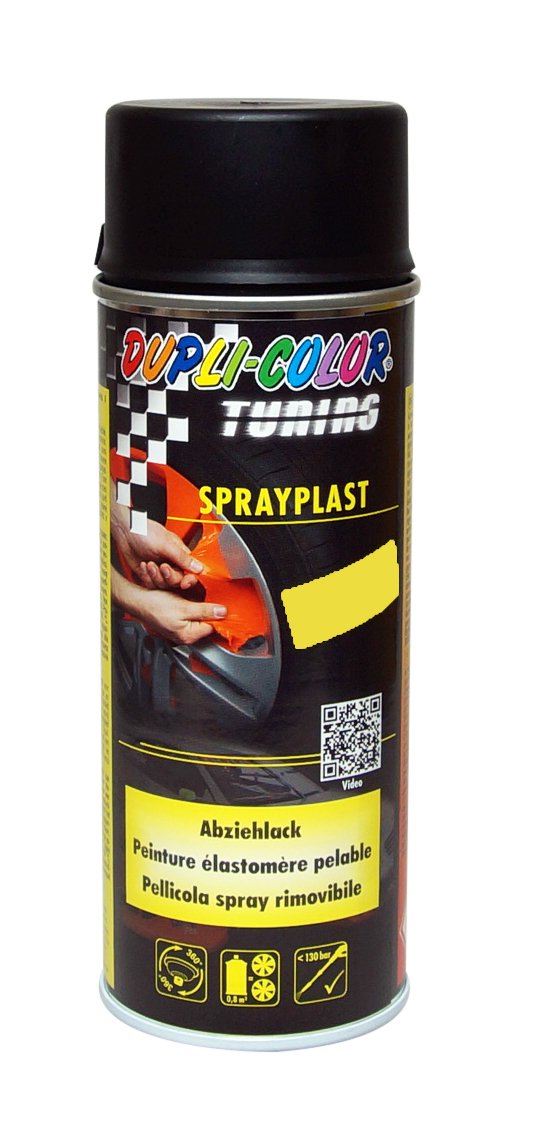 DUPLI-COLOR 388088 Sprayplast orange seidenglänzend 400 ml von DUPLI-COLOR