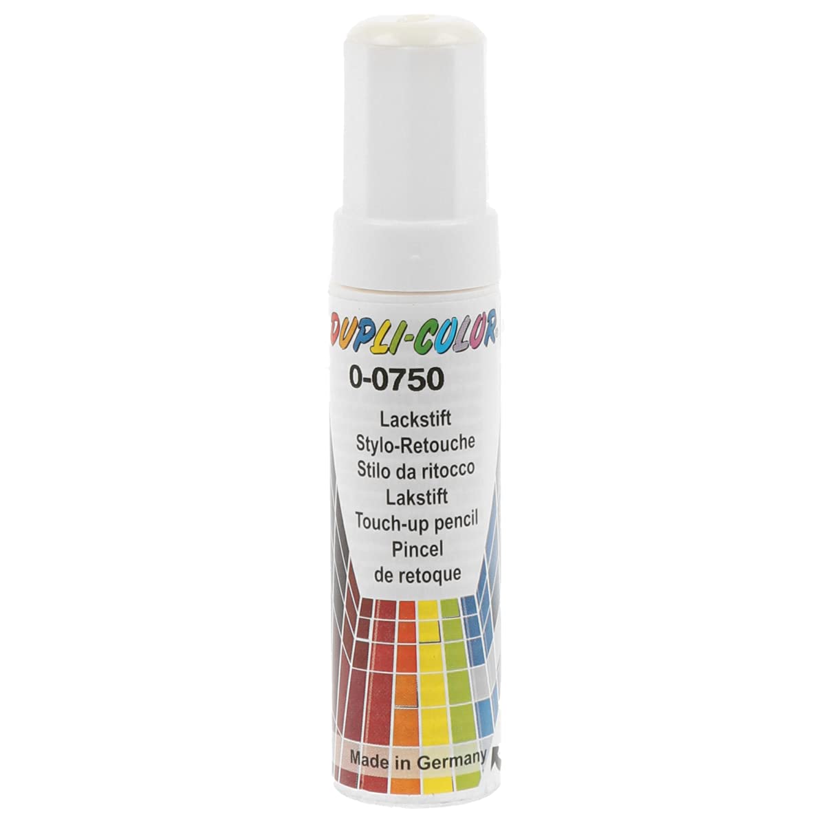 DUPLI-COLOR 598418 AUTO COLOR 0-0750 weiß glänzend 12 ml von DUPLI-COLOR