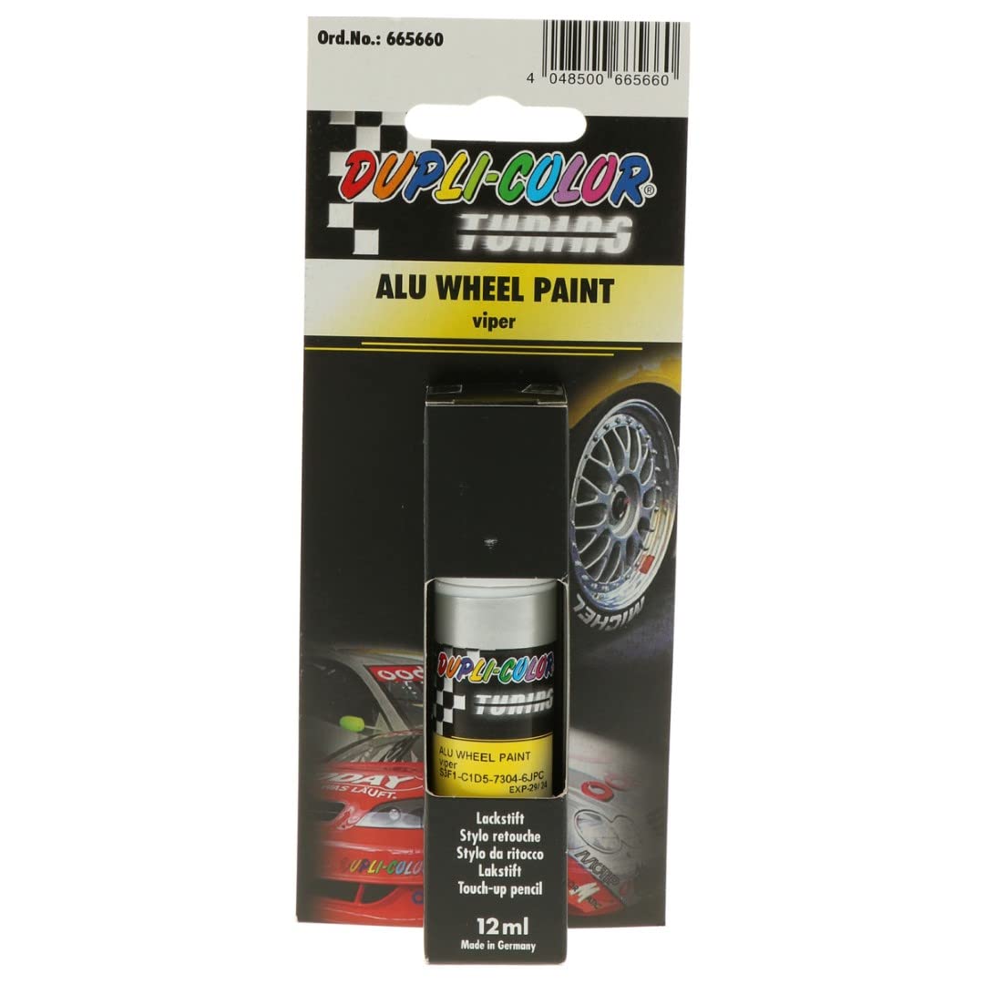 DUPLI-COLOR 665660 ALU WHEEL PAINT viper metallic 12 ml von DUPLI-COLOR