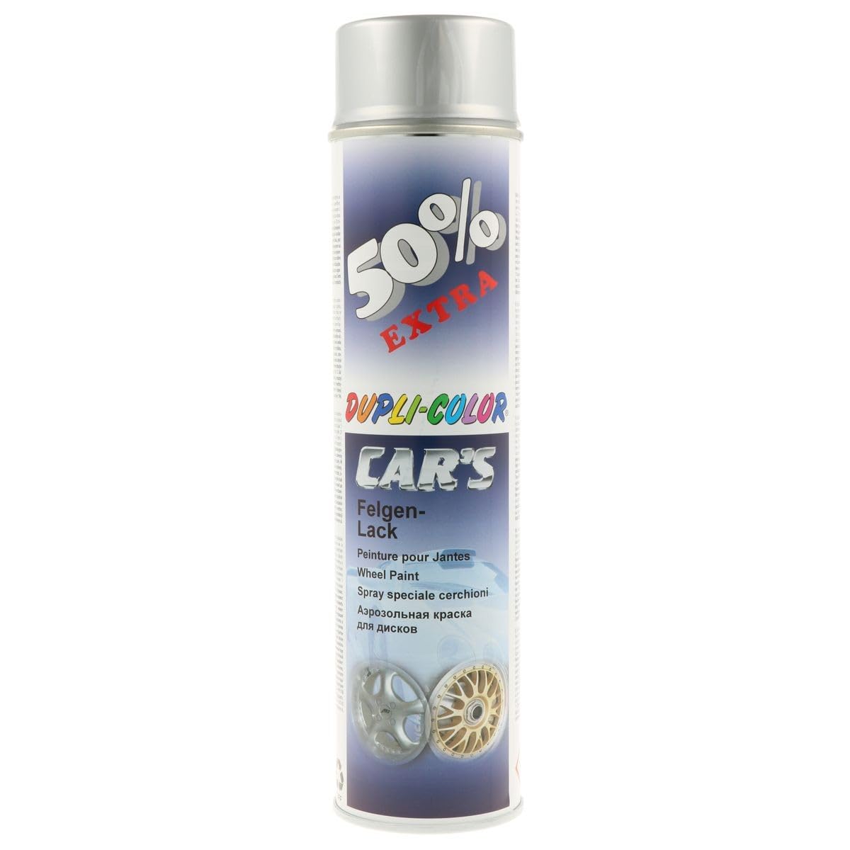 DUPLI-COLOR 693823 Cars Felgensilber 600 ml, silber von DUPLI-COLOR