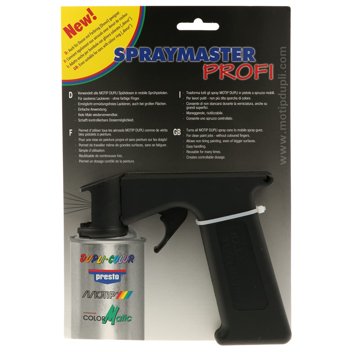 DUPLI-COLOR 703072 Spraymaster schwarz von DUPLI-COLOR