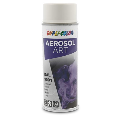 Dupli Color 1x 400ml Aerosol Art RAL 9001 cremeweiss glänzend [Hersteller-Nr. 722677] von DUPLI COLOR