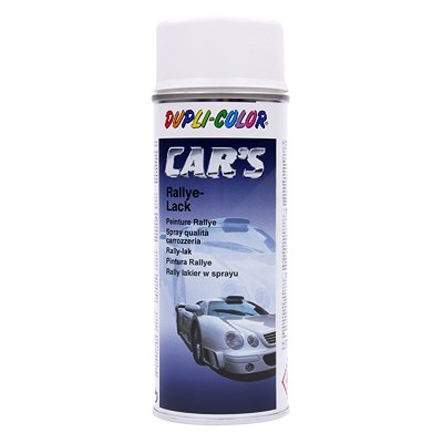 Dupli Color 1x 400ml Car's Rallye-Lack weiss matt [Hersteller-Nr. 651953] von DUPLI COLOR