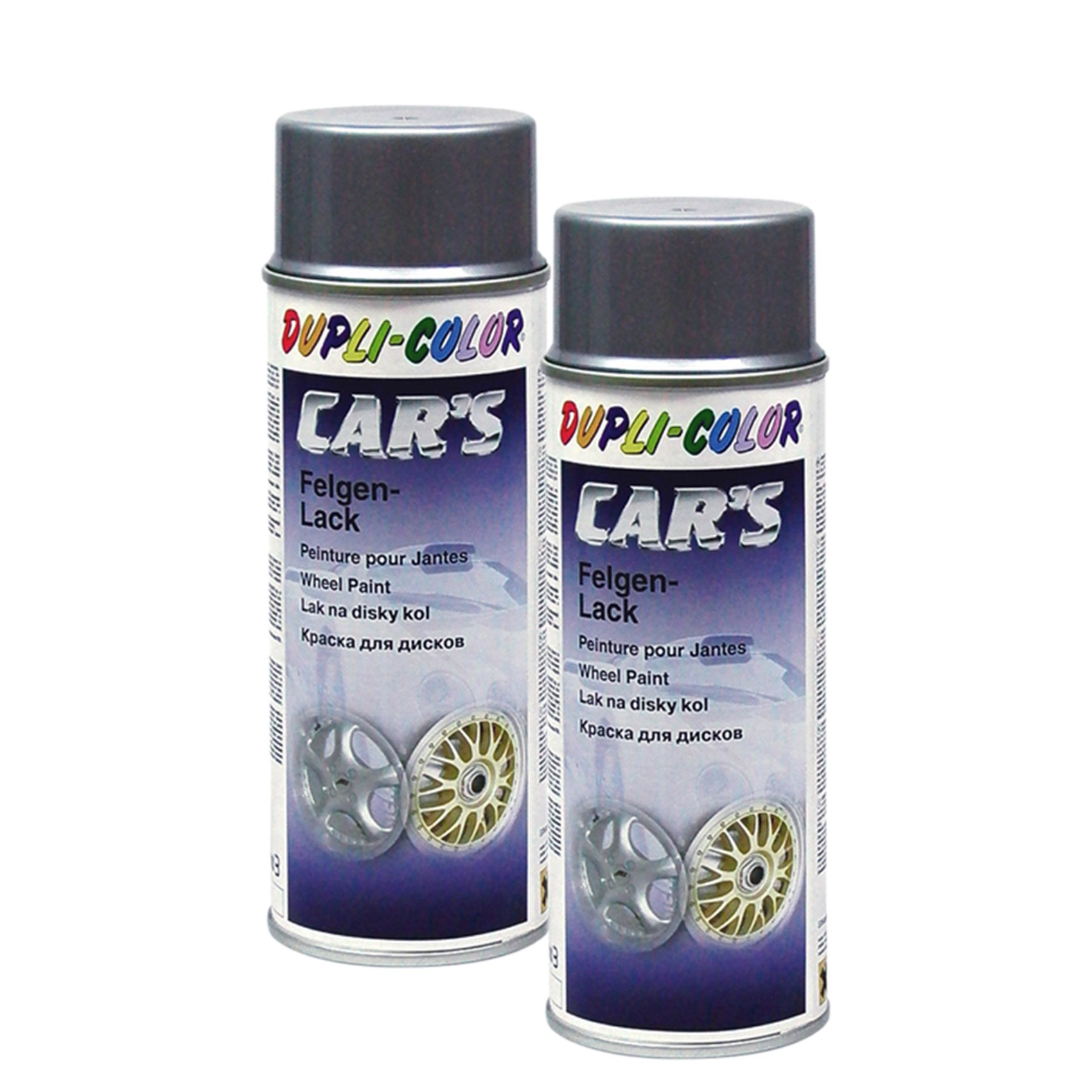 2X DUPLI-Color Cars FELGENSILBER FELGE SCHUTZLACK DAUERHAFT HOCHPIGMENTIERT 600 von DUPLI_bundle