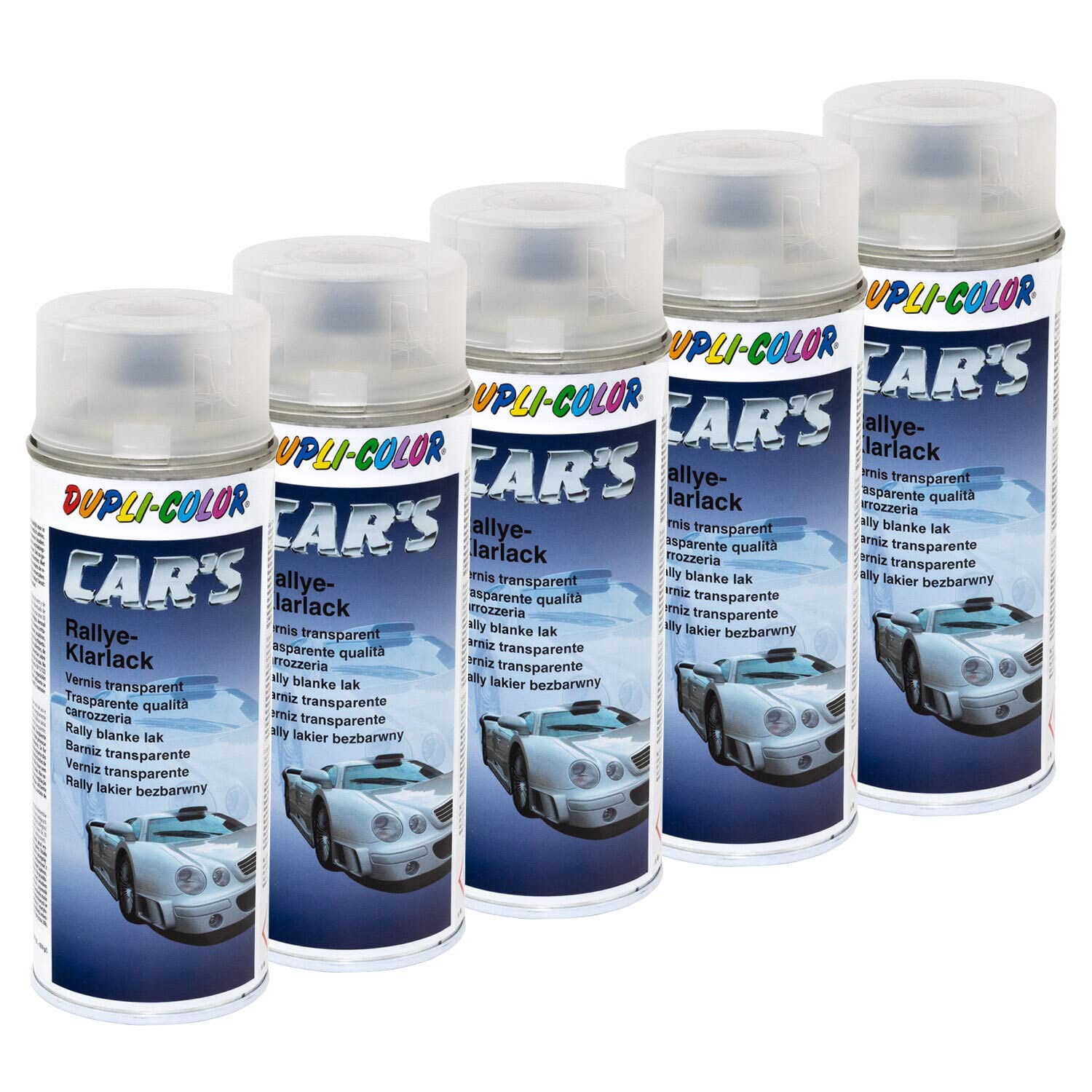 Klarlack Lack Spray Car's Dupli Color 720352 matt 5 X 400 ml von DUPLI_bundle