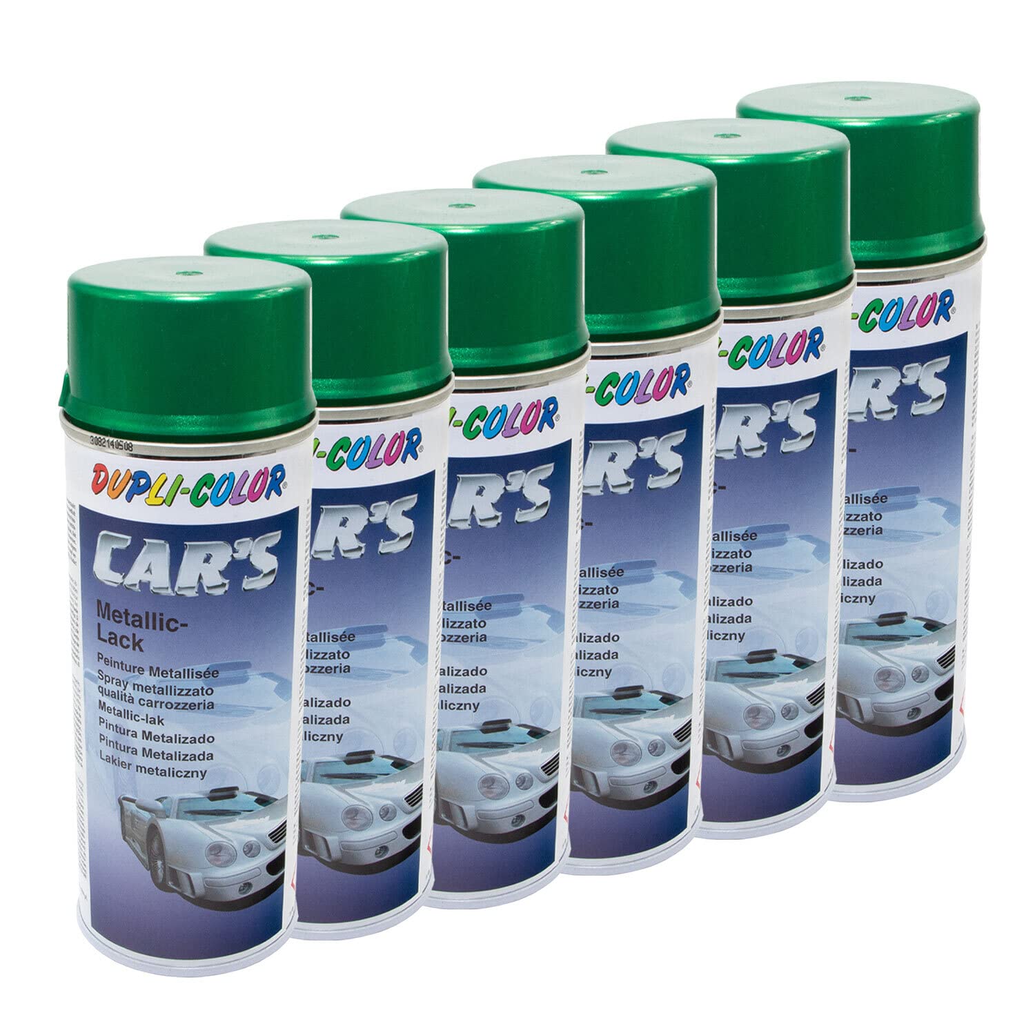 Lackspray Spraydose Sprühlack Cars Dupli Color 706851 grün lindgrün metallic 6 X 400 ml von DUPLI_bundle