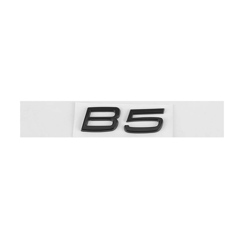 Abzeichen Logo für Volvo S90 S60 XC60 XC90 V60, Buchstaben Wort Emblem-Aufkleber,Autoaufkleber Sticker Emblem,Auto Emblem Abziehbilder Styling Dekoratives Emblem,Bright Black-B5 von DURAGS