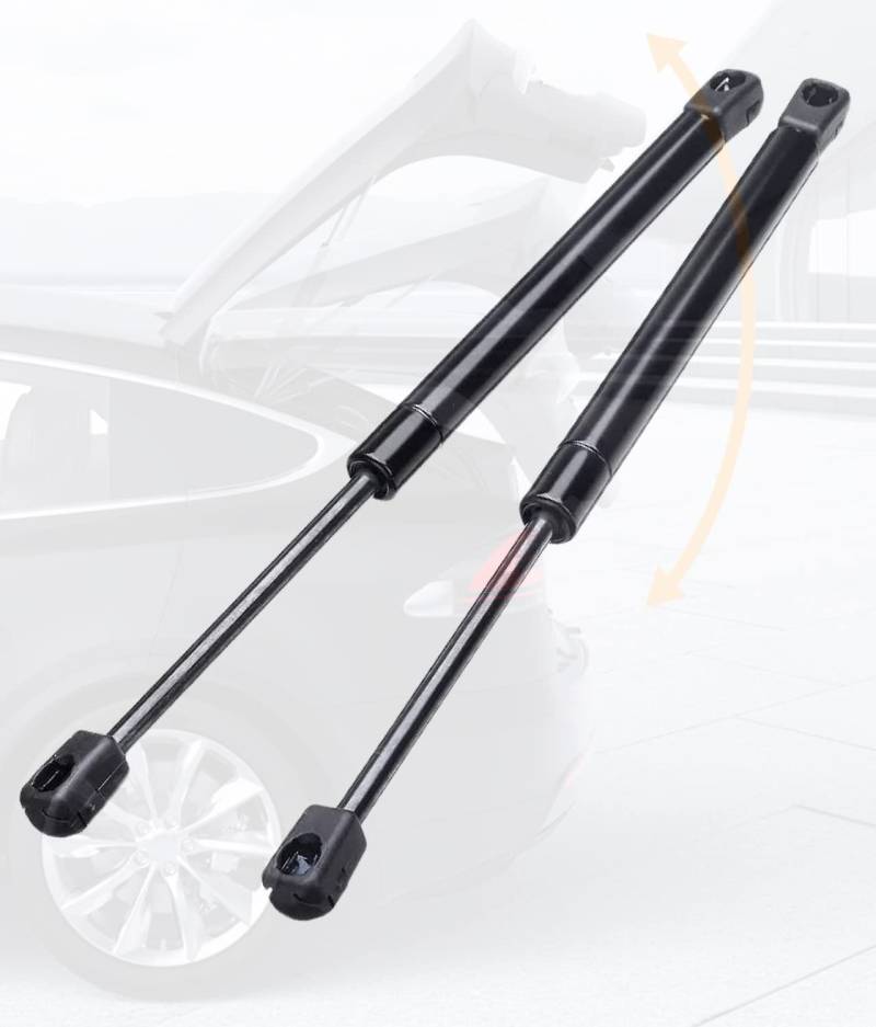 2 Stück Auto Kofferraum Gasfeder für Vw Ti-guan I (5N) 2007-2018(OEM:5N0827550)-52.1cm, Auto Kofferraum Heckklappendämpfer Gas Springs Stoßdämpfer Stützstangen von DUROD