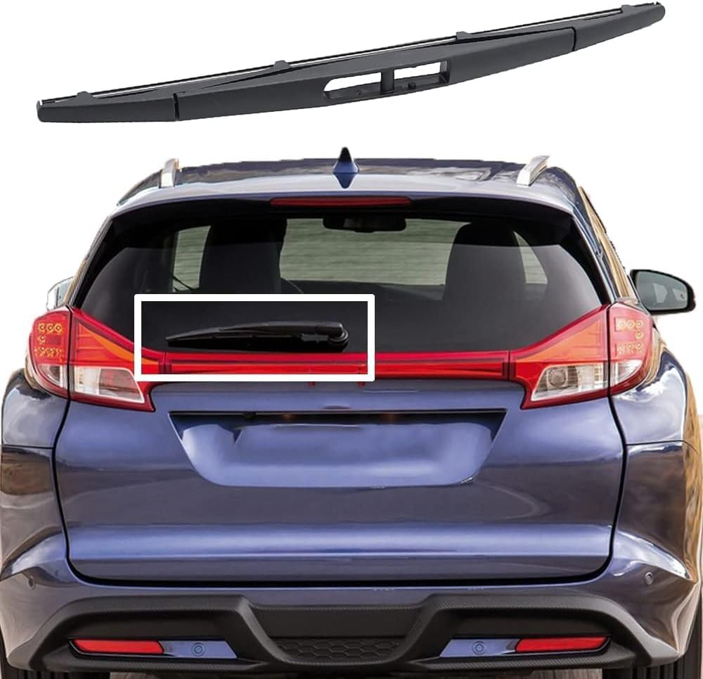 Auto Heckscheibenwischer für Honda Civic Tourer Estate 2014 2015, Heckscheiben Wischer Gummi Reinigungsfenster Ersatzteile von DUROD