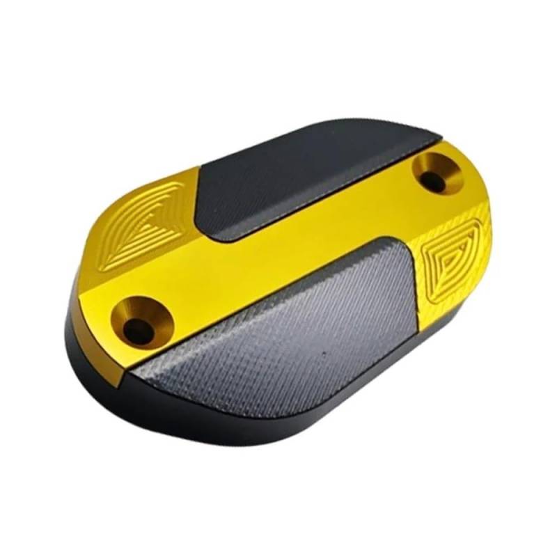 Bremsflüssigkeitsdeckel Für K&awasaki Für Ninja400 Für Z400 Motorrad Vorrradbremse Hauptzylinr Flüssigkeit Reservoir Abckung Öl Kappe(YELLOW) von DUSHUO