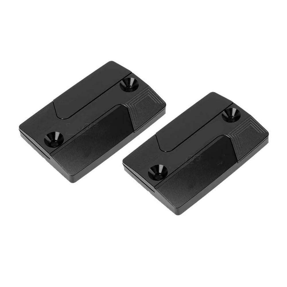 Bremsflüssigkeitsdeckel Für Y&AMAHA Für FJR1300 Für FJR 1300 Motorrad Vorren Bremsbehälter Flüssigkeit Tank Abckung Öl Tasse Kappe(1 Pair Black) von DUSHUO