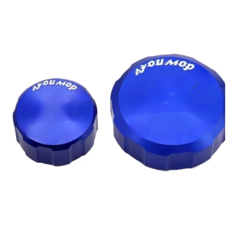 Bremsflüssigkeitsdeckel Motorrad Zubehör Vorne Hinten Brems Flüssigkeit Reservoir Kappe Abdeckung Für S1000R Für S 1000R 2014-2020(Blue) von DUSHUO