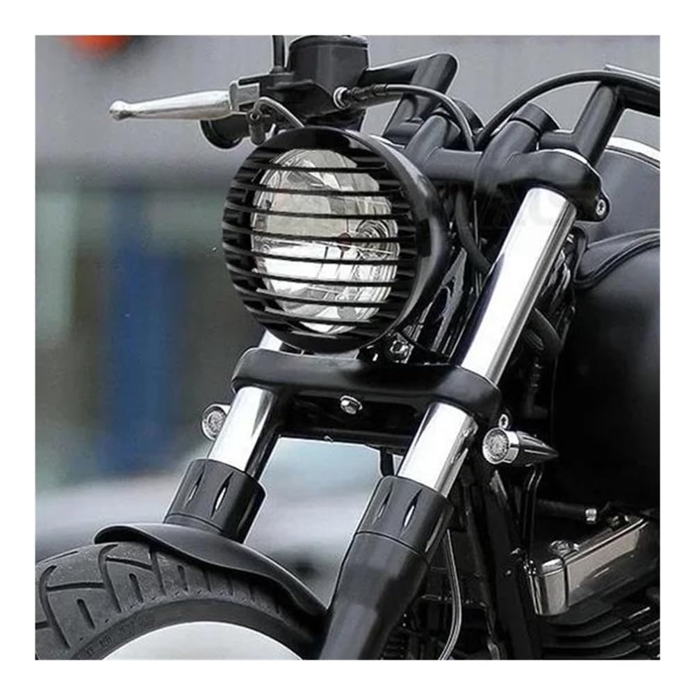 DUSHUO Für Harle&y Für Sportster Für XL 883 Für Eisen 1200 2004-up Für XL1200C 1200 Motorrad 5 3/4 "front Scheinwerfer Grill Abdeckung von DUSHUO