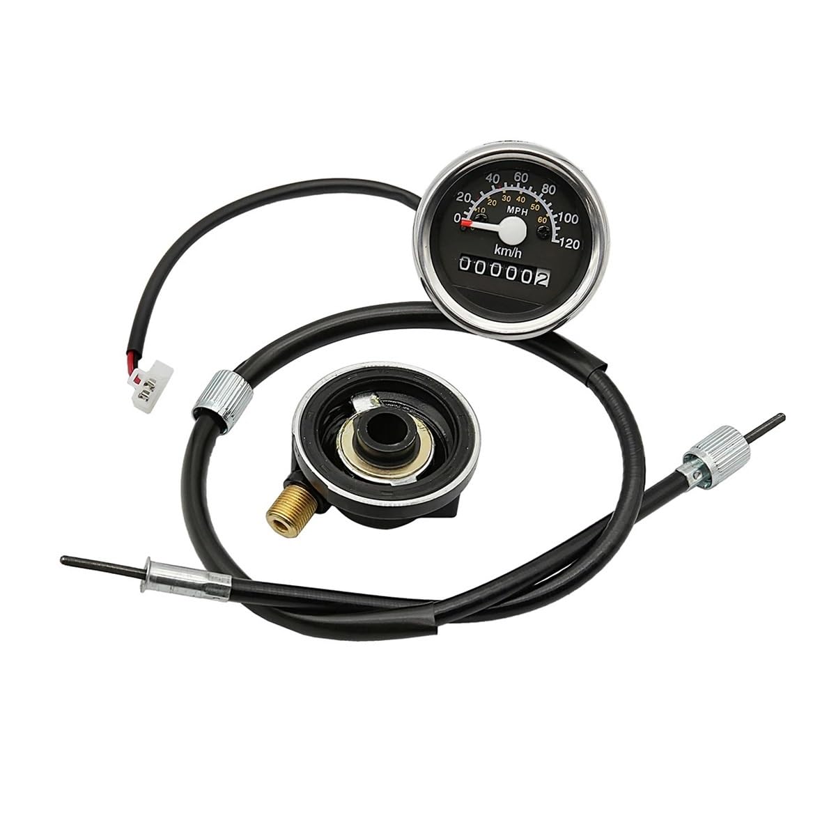 DUSHUO Kilometerzähler Motorrad Motorrad 0-120 Km/h Tachometer Geschwindigkeit Teile Für Z50 DUSHUO Kilometerzähler Motorrad Motorrad 0-120 Km/h Tachometer Geschwindigkeit Teile Für Z50 von DUSHUO