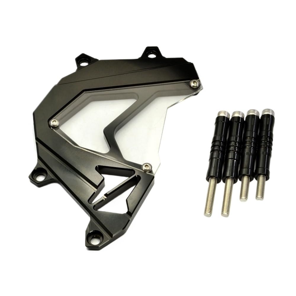 Kettenschieber Hinten Für K&awasaki Für Z750 Für Z800 2013-2016 Motorrad Ritzel Abdeckung Panel Links Motor Schutz Kette Abdeckung Schutz(Black) von DUSHUO