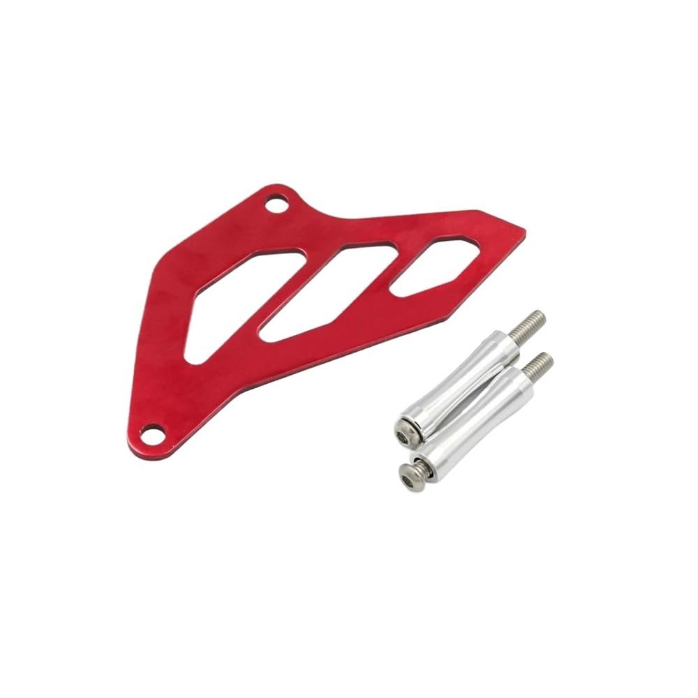 Kettenschieber Hinten Für S&uzuki Für DRZ400SM Für DRZ400S Für DRZ400E Motorrad Ritzel Kette Schutz Kette Leitfaden Schutz Abdeckung(Red) von DUSHUO