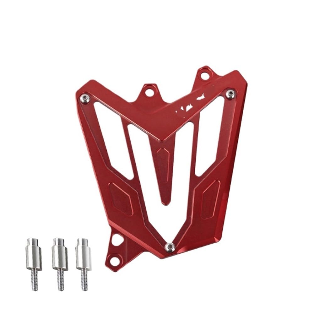 Kettenschieber Hinten Für Y&amaha Für MT07 Für FZ07 Für Mt-07 Für Fz 07 Für Tracer Motorrad Motor Kette Schutz Ritzel Schutz(Red) von DUSHUO