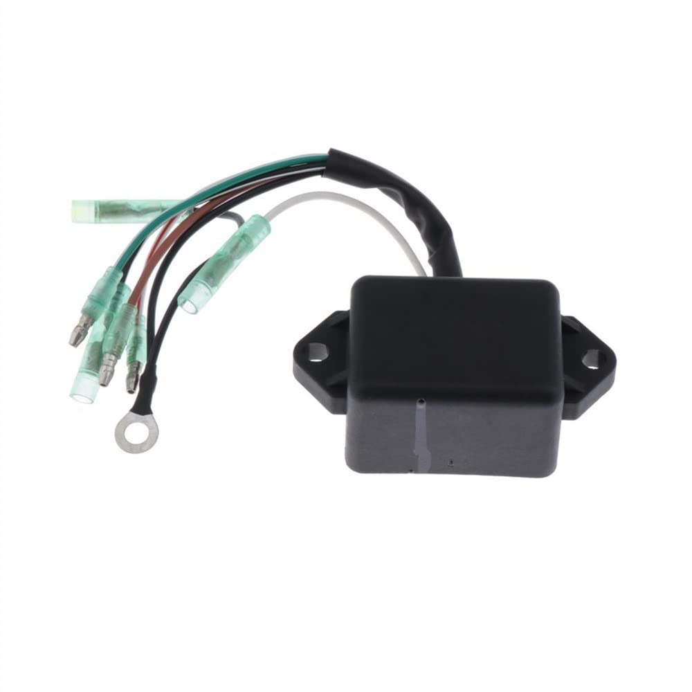 DUVTEK Zündeinheit Modul Boot CDI Unit Box Zündspule Zündkerzenkabel Für Yamaha 4-5HP Außenbordmotor 6E0-85540-71 Bootszubehör Marine von DUVTEK