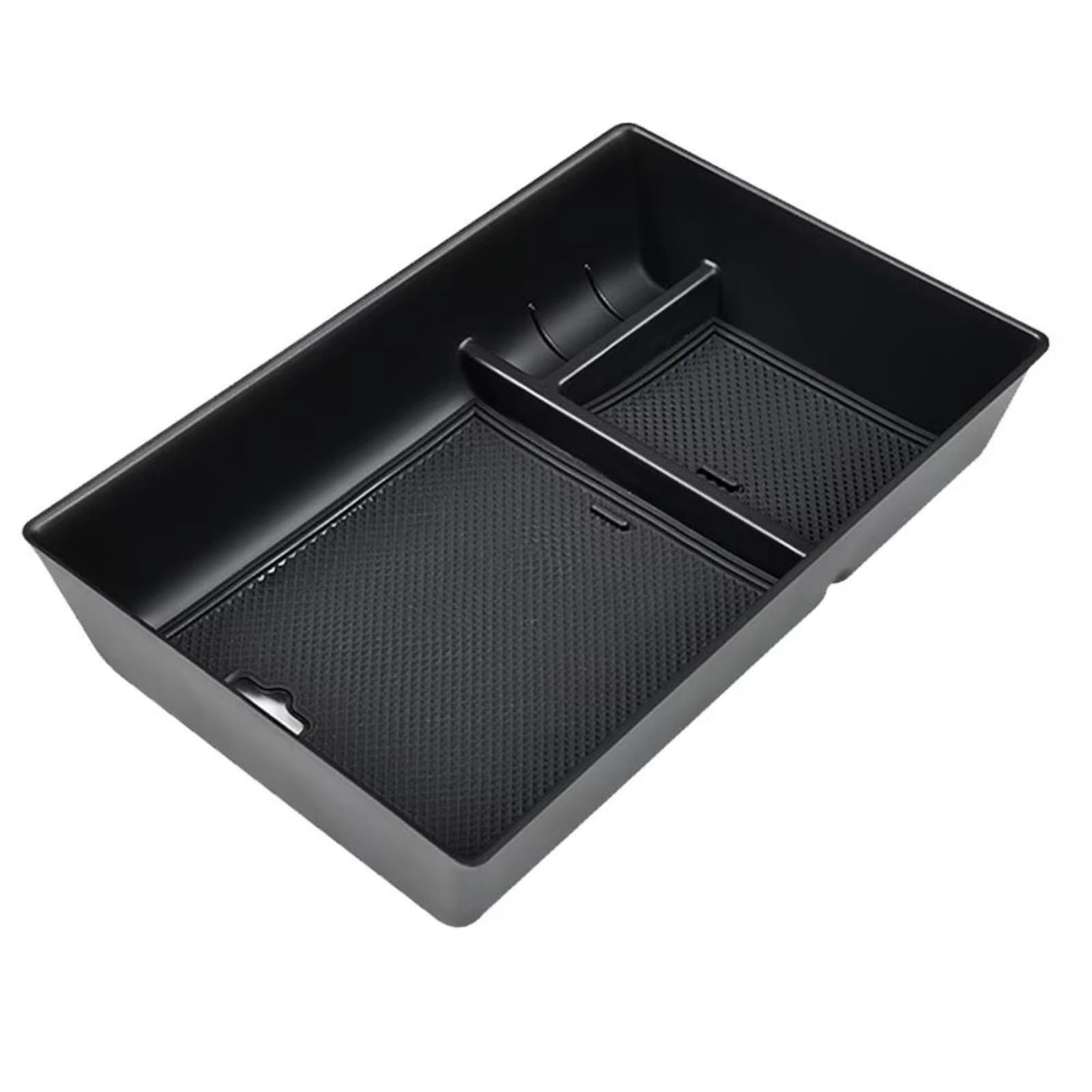 DWBXRRQS Dekorblenden Mittelkonsole Kompatibel Mit Benz Für AMG Für EQE 350 450 2022 2023 2024 1 Stück Auto-Organizer-Box Armlehnen-Aufbewahrung Mittelkonsole Kleinteilefach Zubehör(B) von DWBXRRQS