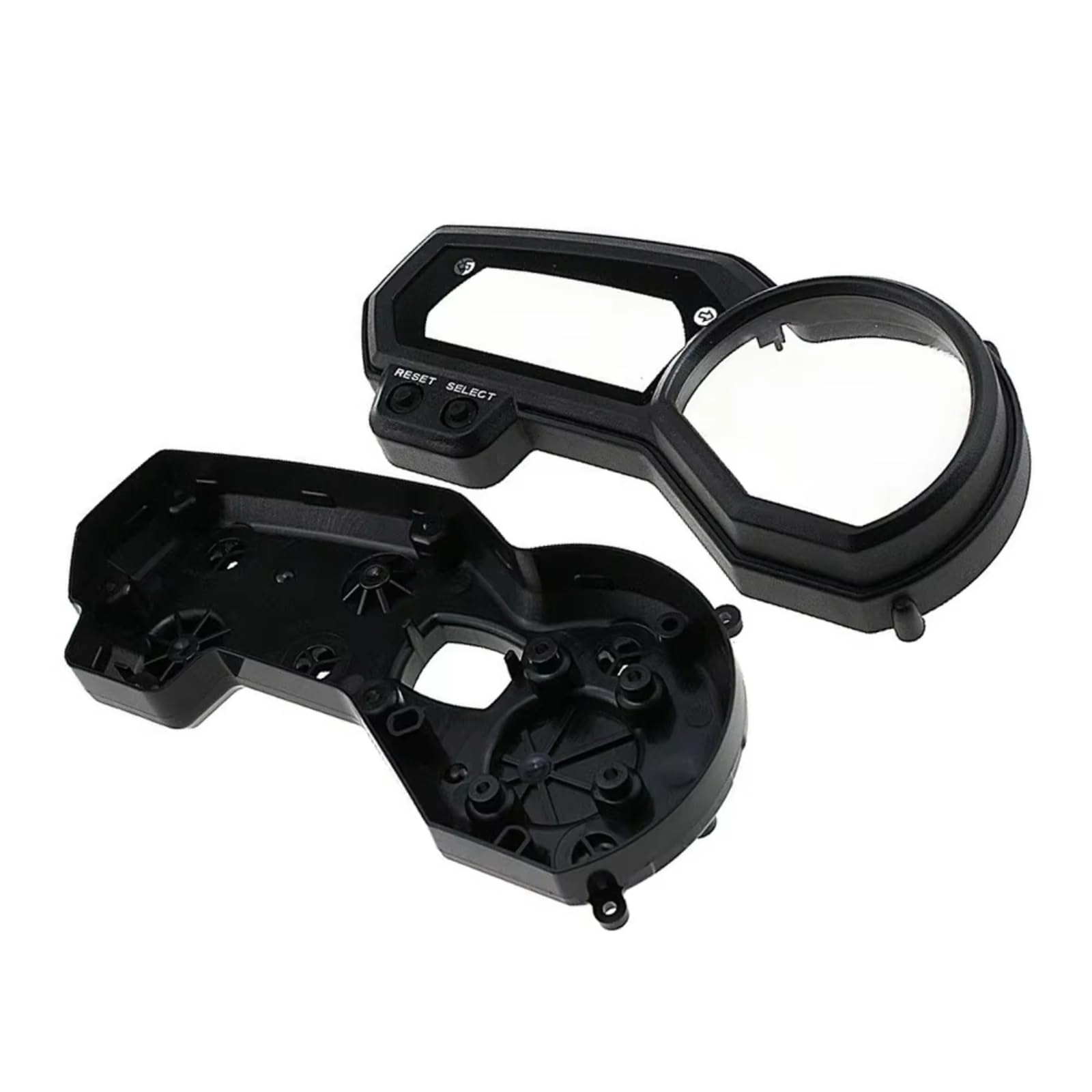 DWBXRRQS Motorrad Armaturenbrett Kompatibel Mit Yamaha Für FZ1 Für FZ1N Für FZ1S Für FZ6 Für FZ6N Für FZ6R 2006–2013. Motorrad Zählerkasten Tachometer Kilometerzähler Drehzahlmesser Abdeckung(1 Set) von DWBXRRQS