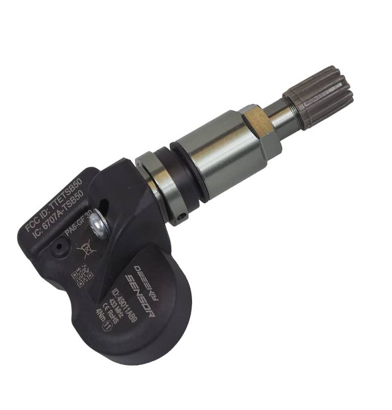 DWEEKIY RDKS/TPMS Sensor – Reifendruckkontrollsystem passen für Mercedes Benz A-Klasse - Typ [S176 / W176] - Zeitraum 01/2012 bis 04/2018-1 Sensor mit Metallventil Titan von DWEEKIY