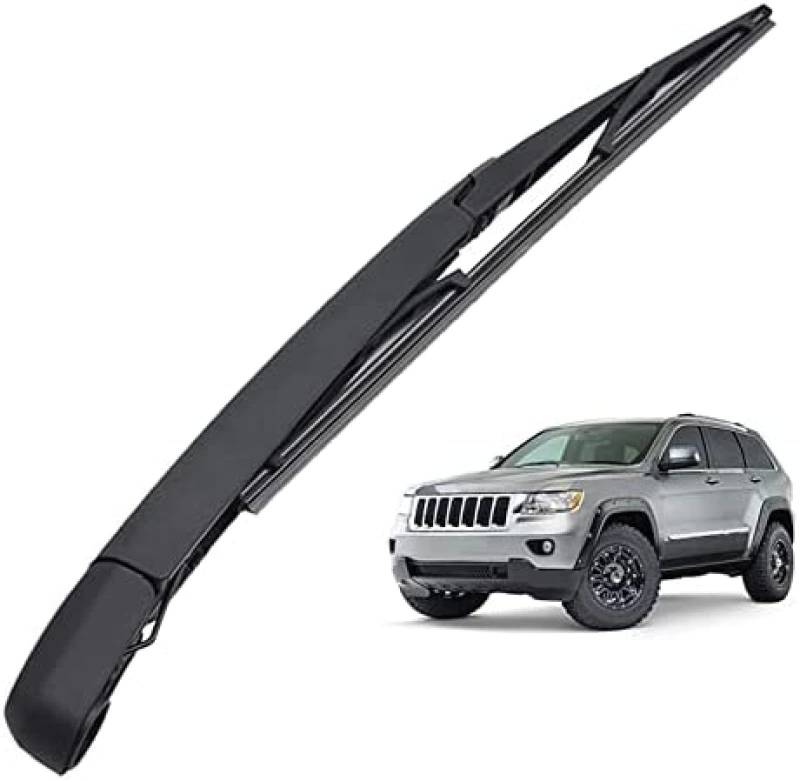 12 "Heckwischerblatt & Arm Set Auto Windschutzscheibe Heckscheibenwischer, für Jeep Grand, für Cherokee 2011-2018 von DWEIAN