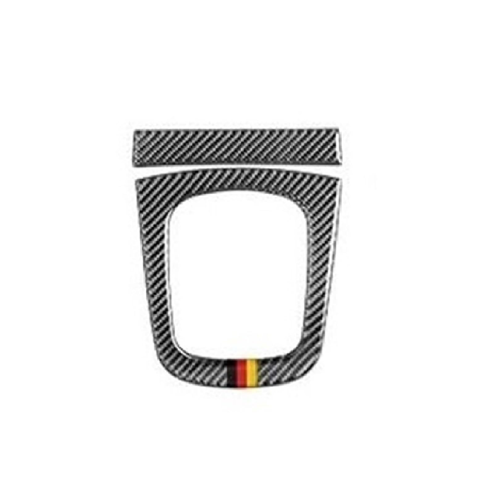 DWGVHGVW Für Q3 8U 2013-2018 Auto-Getriebe Deutschland-Stil Interieur-Tuning-Zubehör Carbon Fiber Mittelkonsole Schaltknauf Panel Zierrahmen Aufkleber von DWGVHGVW