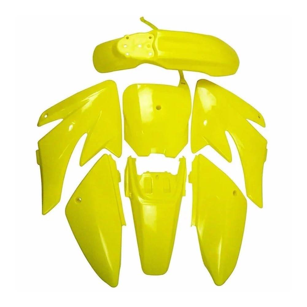 Side Motorrad Verkleidung Für CRF70 140/150/160/125cc 1Set Kunststoff Verkleidung Kit Kraftstoff Tank Zubehör von DWGVHGVW