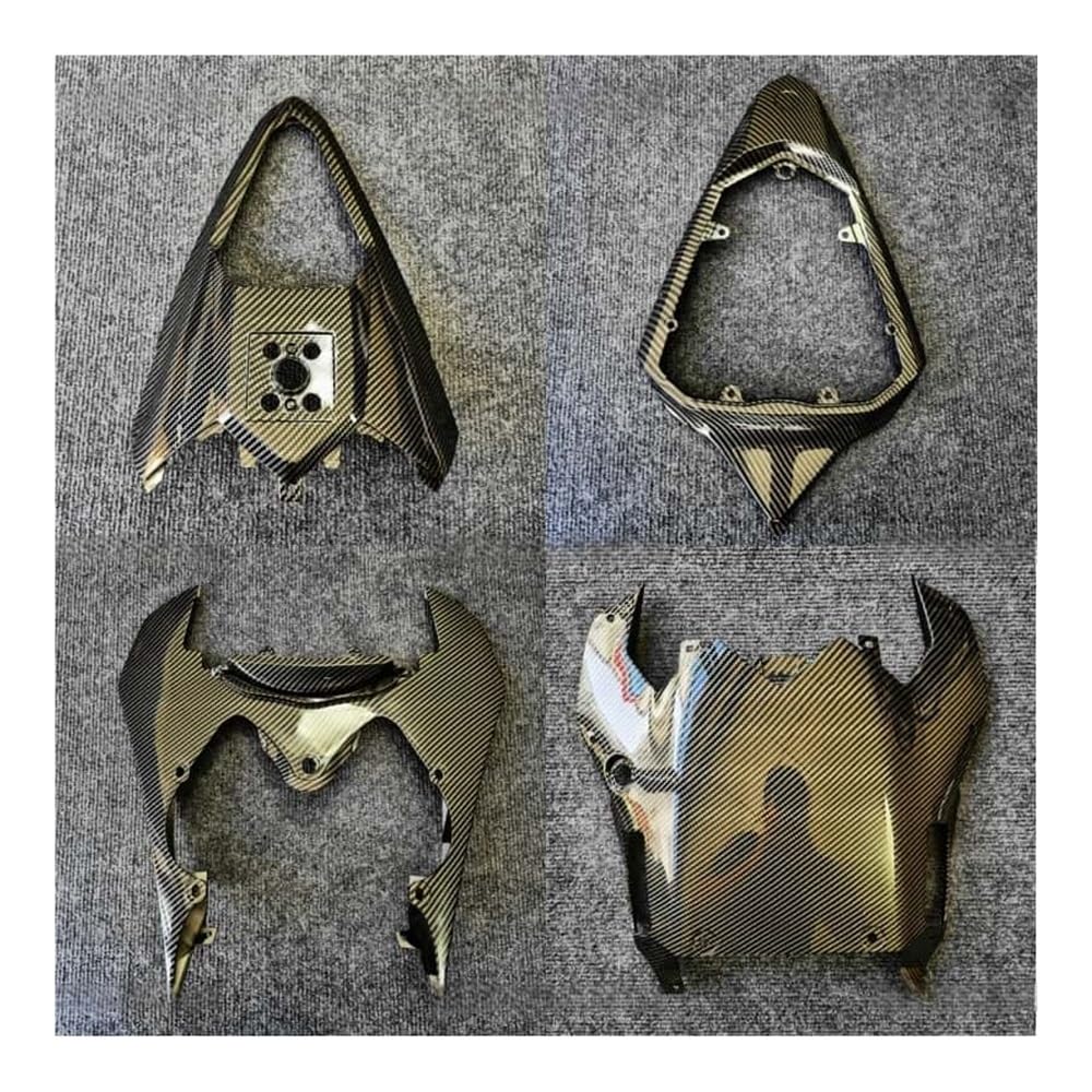 Side Motorrad Verkleidung Für YZFR6 2008-2016 Carbon Fiber Beschichtung Hinten Schwanz Verkleidung kit Teile Injection Gugel von DWGVHGVW