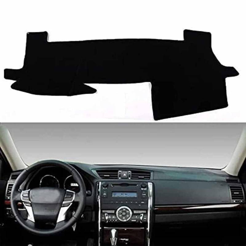 Auto-Armaturenbrett-Abdeckung für Toyota Mark X 2010-2018, Auto-Armaturenbrett, Rutschfester Teppich, reflektierendes Pad. von DWGVRBC