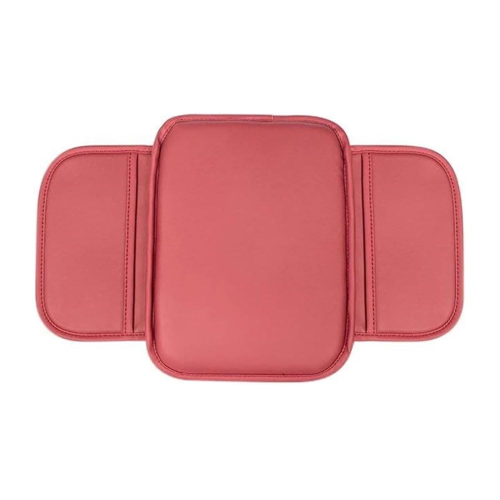 Auto Armlehnen Auflage für Benz E200 E260 E300 2024, PU-Leder Auto Mittelkonsole Polster Memory Cotton Car Armrest Box Pad. von DWGVRBC