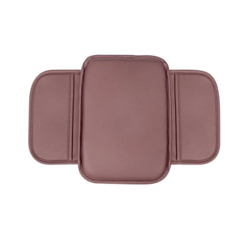 Auto Armlehnen Auflage für Fiat Multipla/Panda/Punto/Qubo, PU-Leder Auto Mittelkonsole Polster Memory Cotton Car Armrest Box Pad. von DWGVRBC