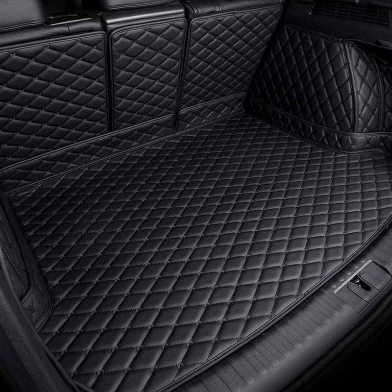 Auto Leder Kofferraummatten für Lexus LX(5seats) 2016-2021, Kofferraumwanne Cargo Schutzmatte rutschfest Staubdicht Pad, Kofferraumwanne. von DWGVRBC