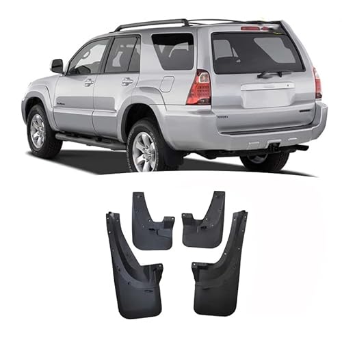 Auto Schmutzfänger für Toyota 4Runner 2003-2009, Vorder-und Hinterräder Kotflügel Spritzschutz Protektoren, Schlamm spritzwassergeschützte Platte. von DWGVRBC