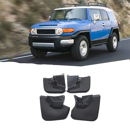 Auto Schmutzfänger für Toyota FJ Cruiser 2007-2023, Vorder-und Hinterräder Kotflügel Spritzschutz Protektoren, Schlamm spritzwassergeschützte Platte. von DWGVRBC