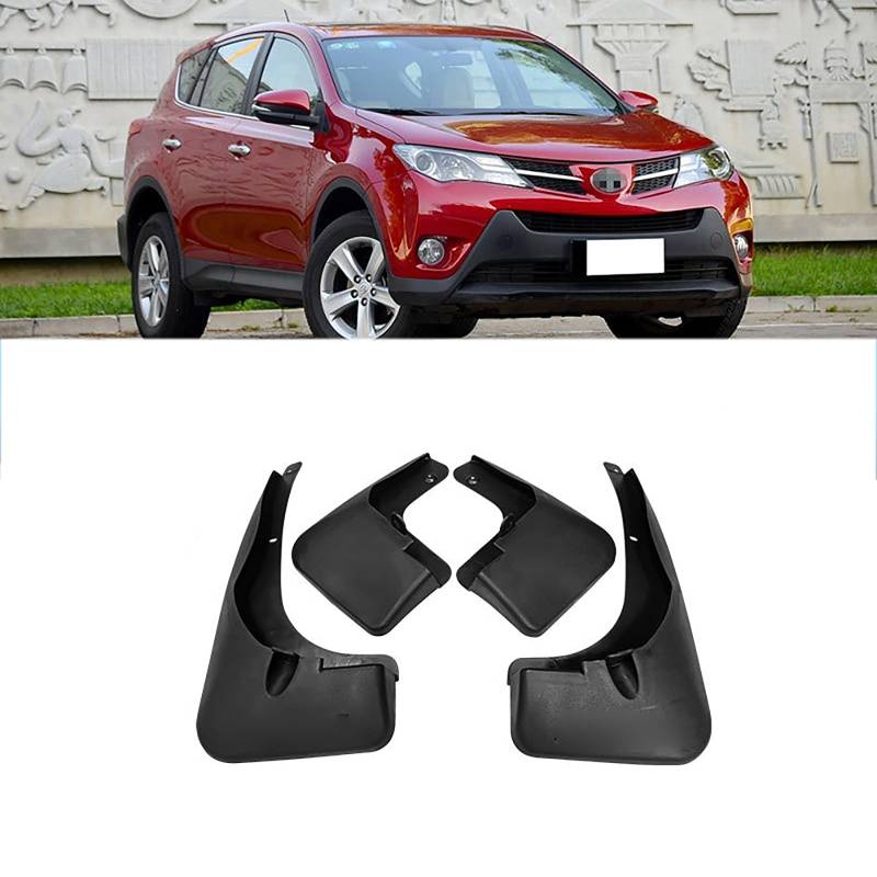 Auto Schmutzfänger für Toyota RAV4 2013-2015, Vorder-und Hinterräder Kotflügel Spritzschutz Protektoren, Schlamm spritzwassergeschützte Platte. von DWGVRBC