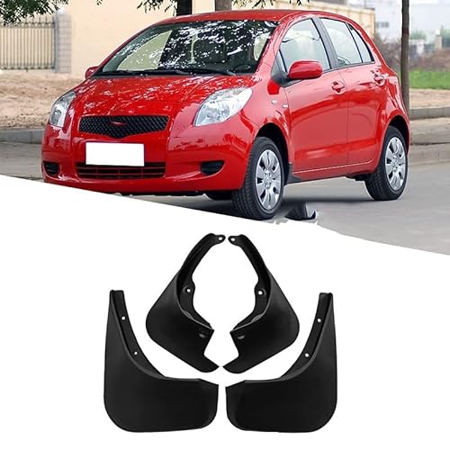 Auto Schmutzfänger für Toyota Yaris Hatchback Sedan 2006-2011, Vorder-und Hinterräder Kotflügel Spritzschutz Protektoren, Schlamm spritzwassergeschützte Platte. von DWGVRBC