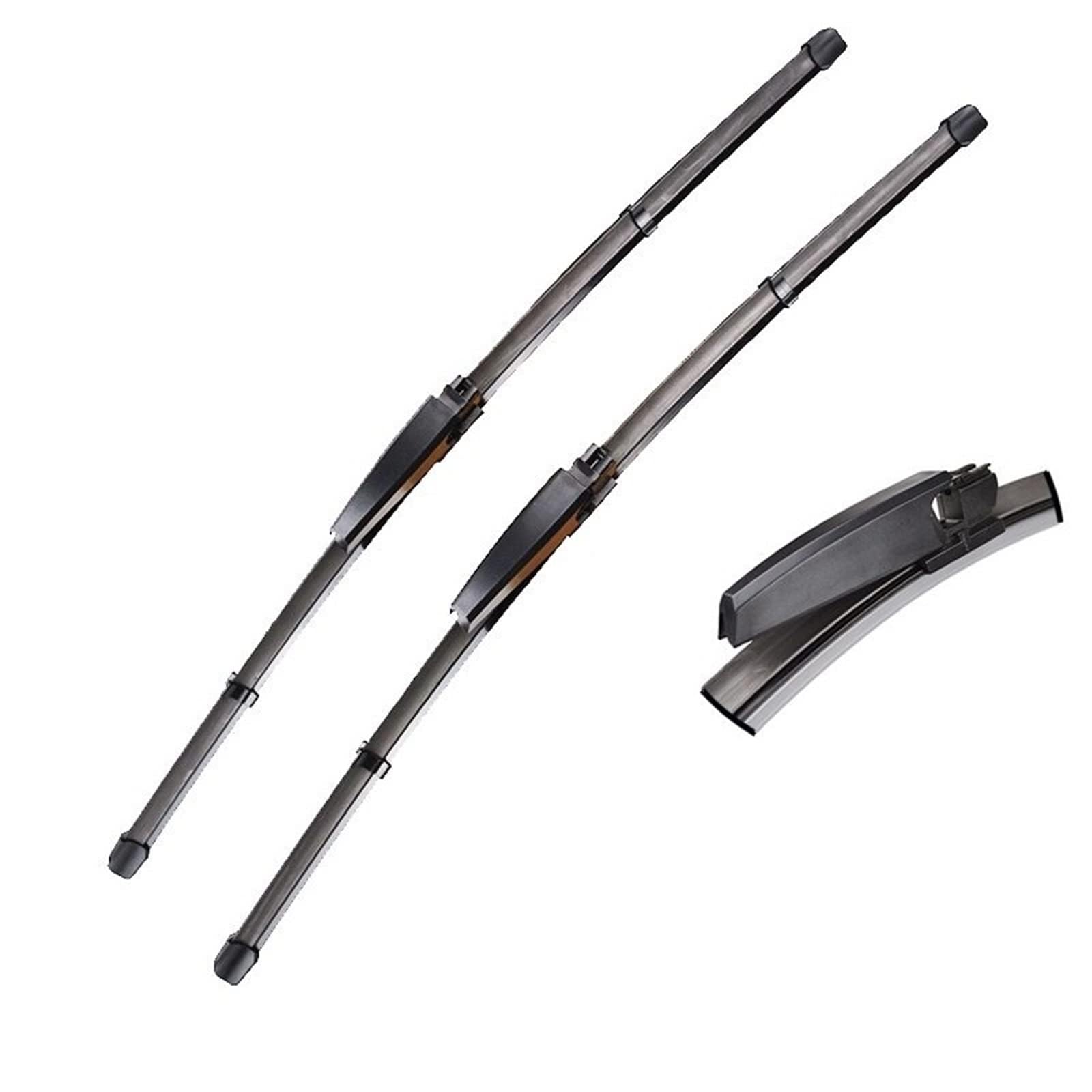 Auto Wischer Für Audi A4 B7 S4 RS4 2004-2008(LHD) 22 "+ 22", Wischer Vorne Wischer Set Windschutzscheibe Fenster Wischerblätter, Scheibenwischer vorne. von DWGVRBC