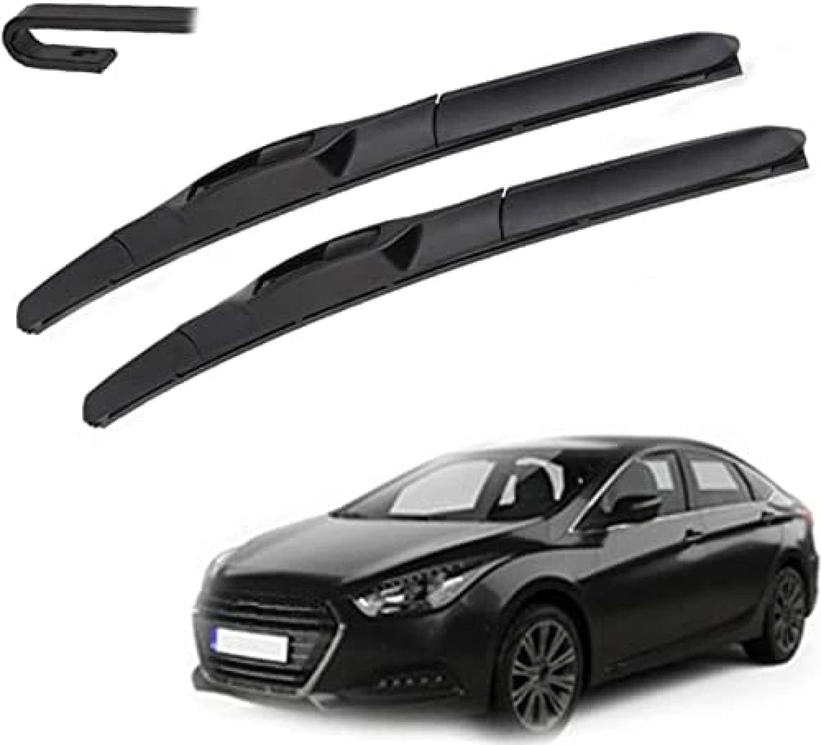 Auto Wischer Für Hyundai I40 2011-2020, Wischer Vorne Wischer Set Windschutzscheibe Fenster Wischerblätter, Scheibenwischer vorne. von DWGVRBC