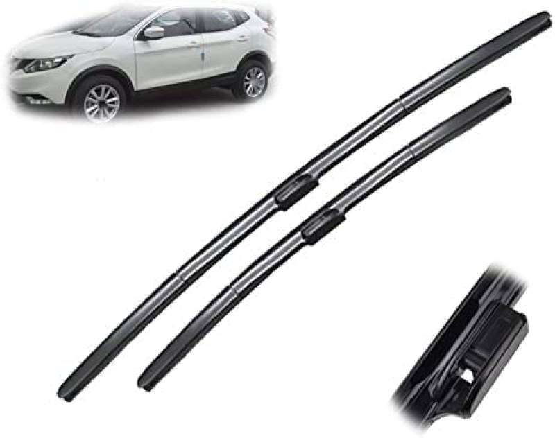 Auto Wischer Für Nissan Qashqai J11 2013-2020 26"+ 17", Wischer Vorne Wischer Set Windschutzscheibe Fenster Wischerblätter, Scheibenwischer vorne. von DWGVRBC