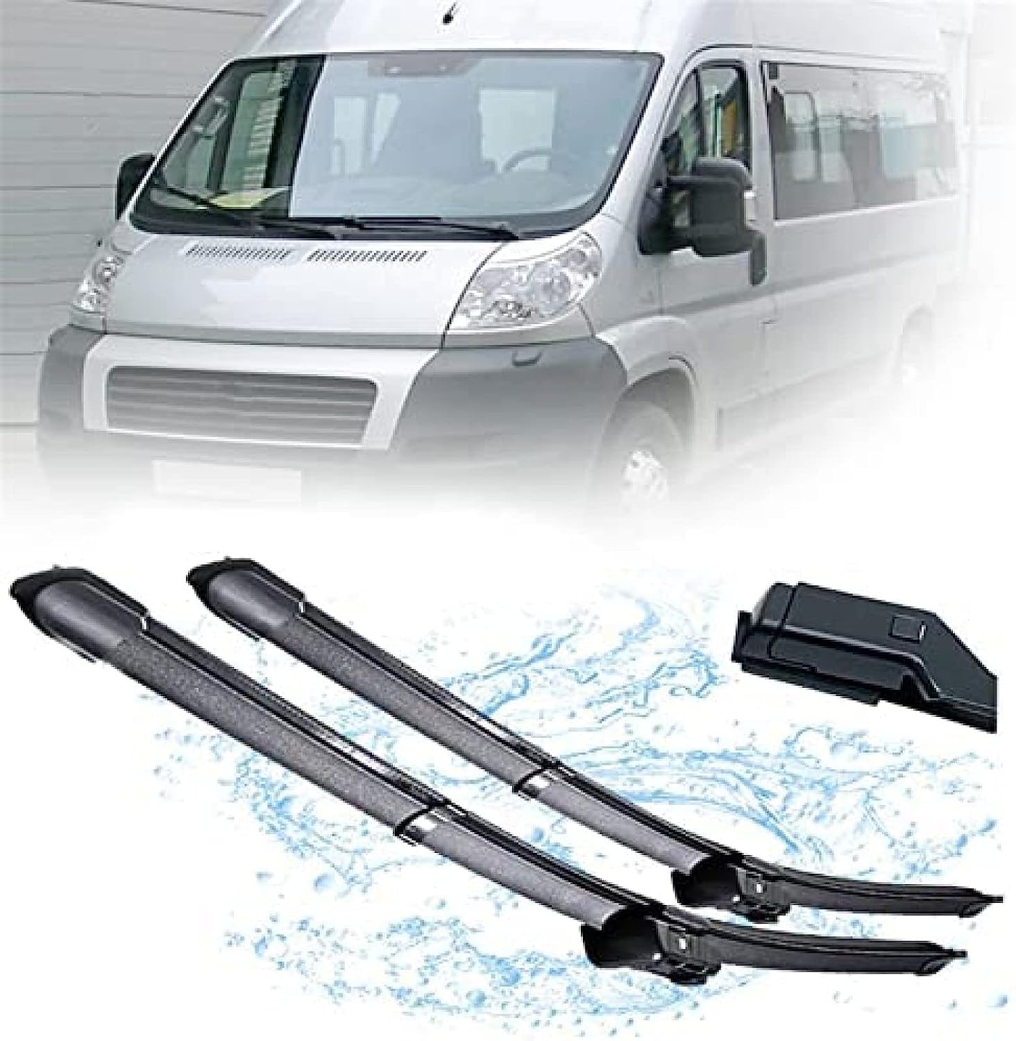 Auto Wischer Für Peugeot Boxer 2006 2007 2008 2009 2010 2011 2012 2013 26"+22", Wischer Vorne Wischer Set Windschutzscheibe Fenster Wischerblätter, Scheibenwischer vorne. von DWGVRBC