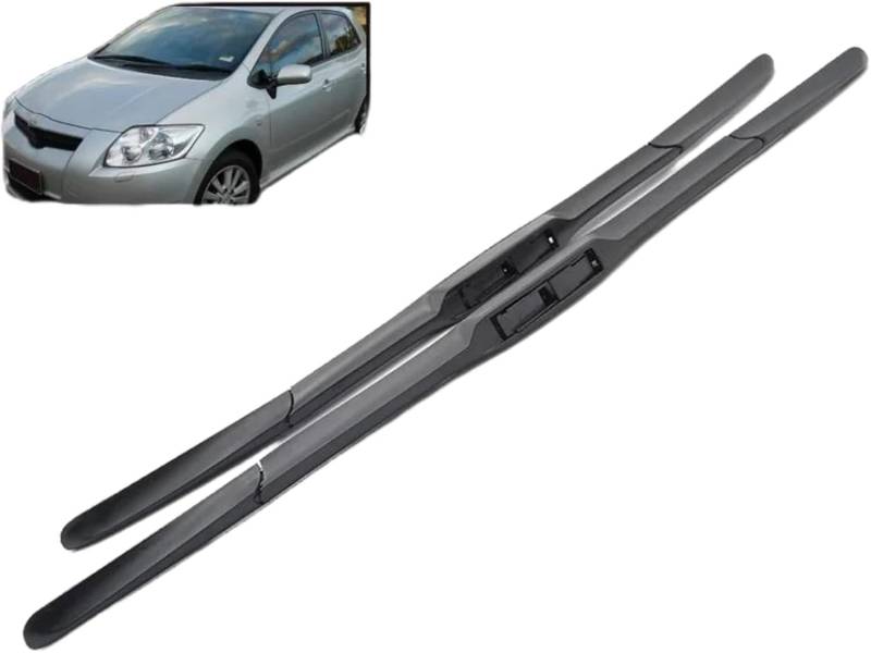 Auto Wischer Für Toyota Auris E150 2007-2012 26"+16", Wischer Vorne Wischer Set Windschutzscheibe Fenster Wischerblätter, Scheibenwischer vorne. von DWGVRBC