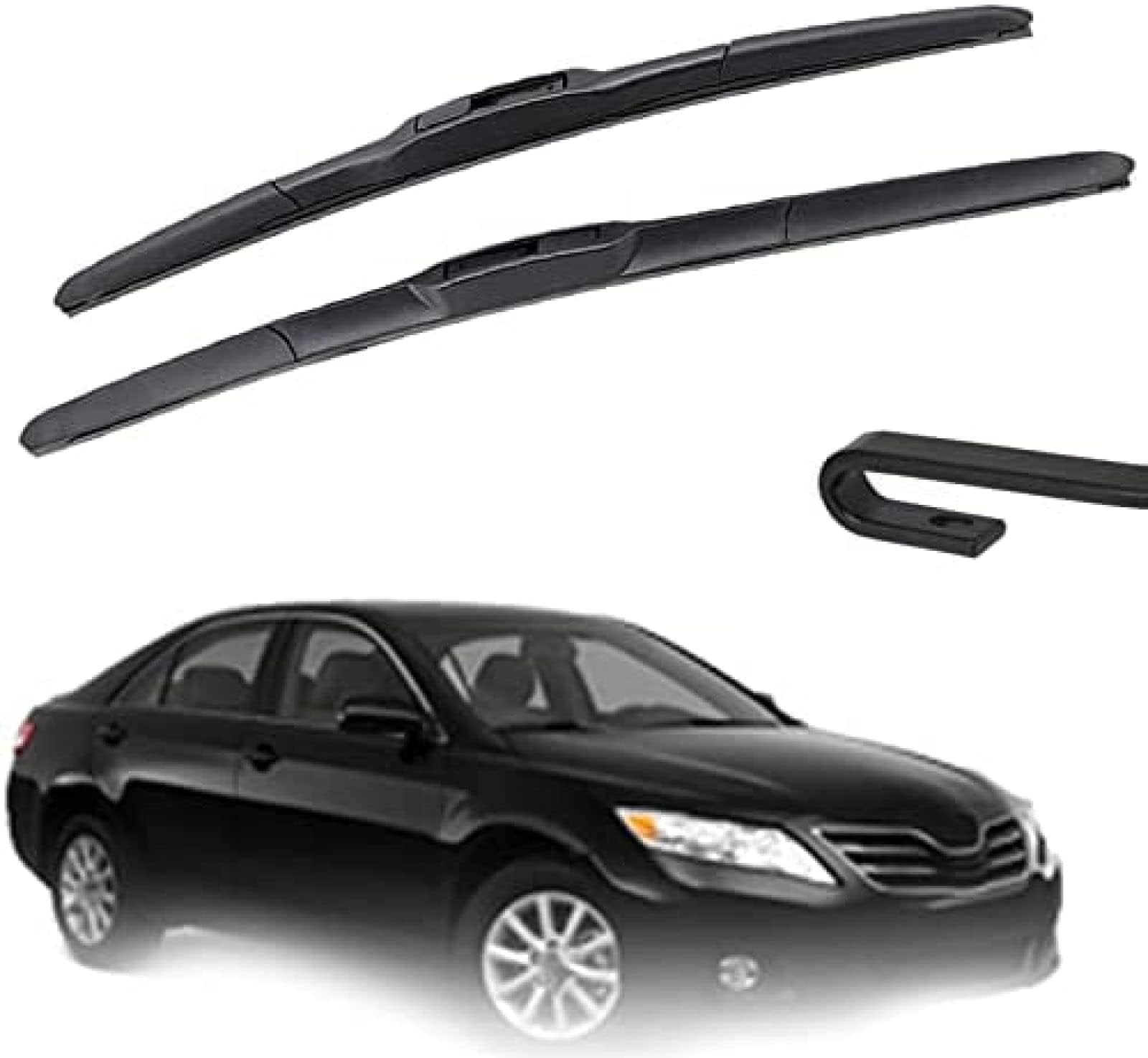 Auto Wischer Für Toyota Camry 2007 2008 2009 2010 2011 24"+20" RHD, Wischer Vorne Wischer Set Windschutzscheibe Fenster Wischerblätter, Scheibenwischer vorne. von DWGVRBC