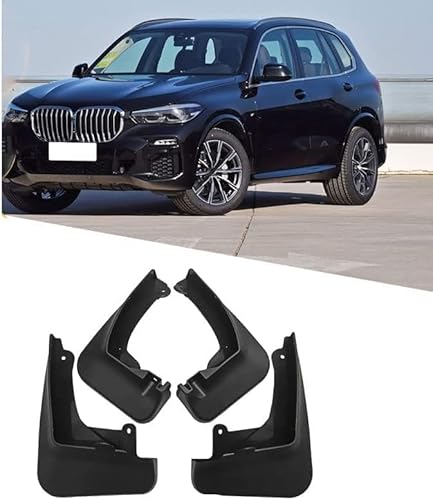 Schmutzfänger Kotflügel für BMW X5M 2019-2021, Auto Spritzlappen Vorne Hinten Klappen zubehör. von DWGVRBC